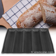 Formes de moule à pain en silicone en fibre de verre avec pâte de mesure